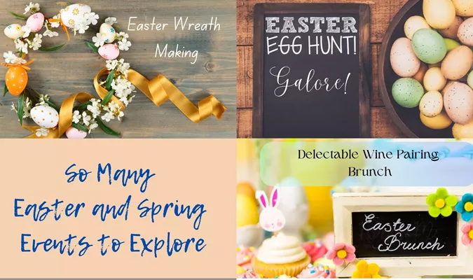 Easter events in wine country