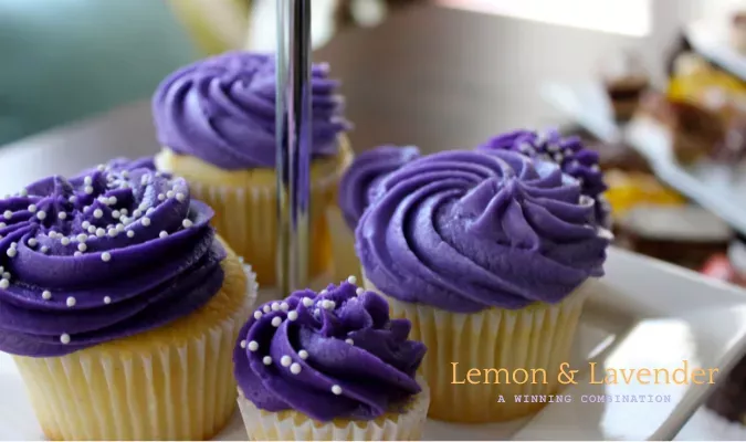 Lemon Lavender Cupcakes