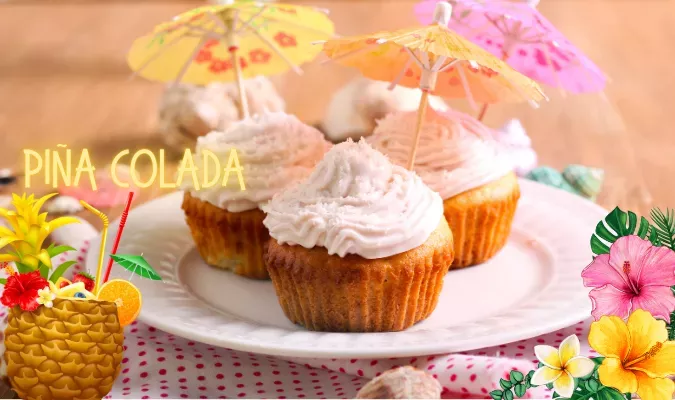 Pina Colada Cupcakes