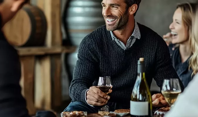 Top 5 Gentlemen's Fall and Winter Wardrobe Essentials for a Stylish Wine Tasting Experience