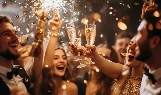 The Sparkling History of New Year’s Eve and Its Celebration in Wine Country