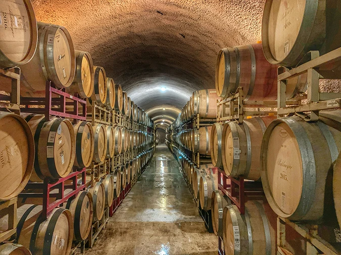 Wine Caves in Napa Valley