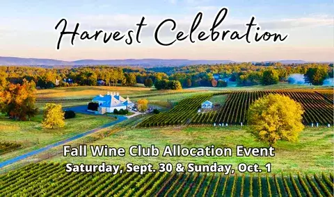 Wine Club Fall Harvest Celebration - MEMBERS ONLY