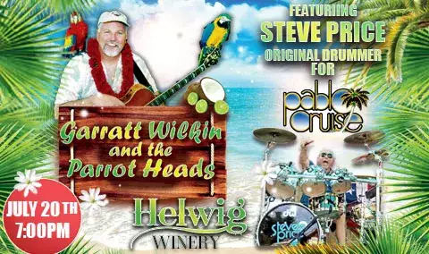 Helwig Winery Concerts presents: Garratt Wilkin & The Parrot Heads