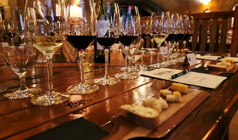 August Club Release: Wine & Cheese Pairing in the Cave Img