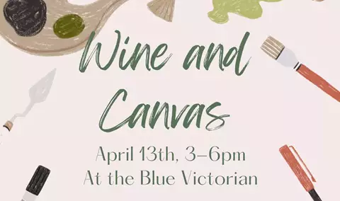 Wine & Canvas @ Blue Victorian
