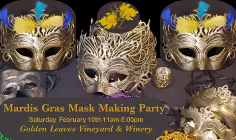 Mardis Gras Mask Making Party