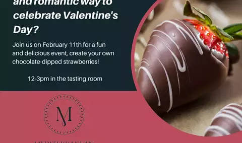 Valentine's Day Chocolate Strawberry Dippin' Party