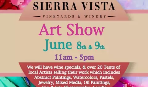 Sierra Vista Winery Art Show
