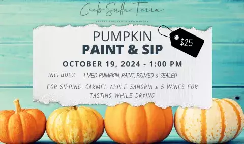 Pumpkin Paint & Sip