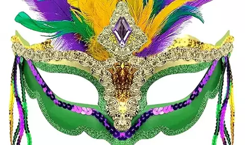 Create a Mardi Gras Mask!