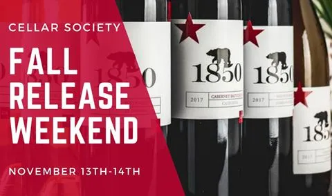 Fall Cellar Society Wine Club Release Party: Saturday, 11/13