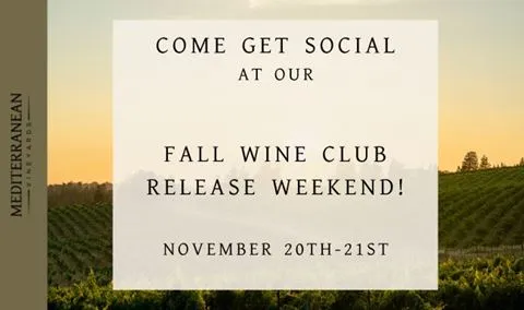 FriendsGiving Wine Club Release Party: Saturday, 11/20