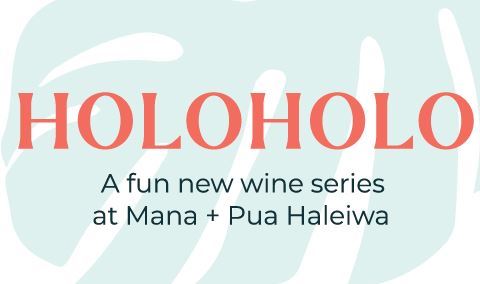 HOLOHOLO - Visiting Winemaker Series